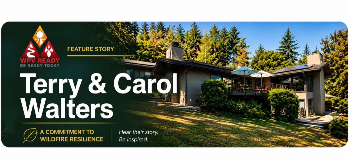 Feature Story — Terry & Carol Walters: A Commitment to Wildfire Resilience
